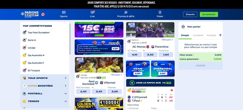 Parions sport